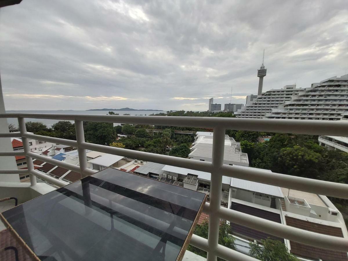 Condominum In Jomtien Beach With Sea View, Balcony And Free Wifi Pattaya Εξωτερικό φωτογραφία