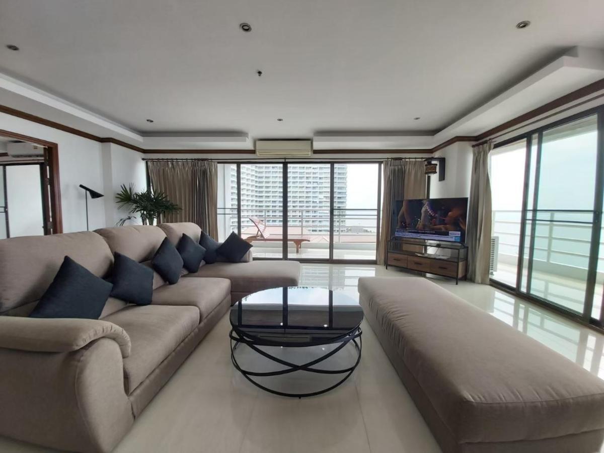 Condominum In Jomtien Beach With Sea View, Balcony And Free Wifi Pattaya Εξωτερικό φωτογραφία
