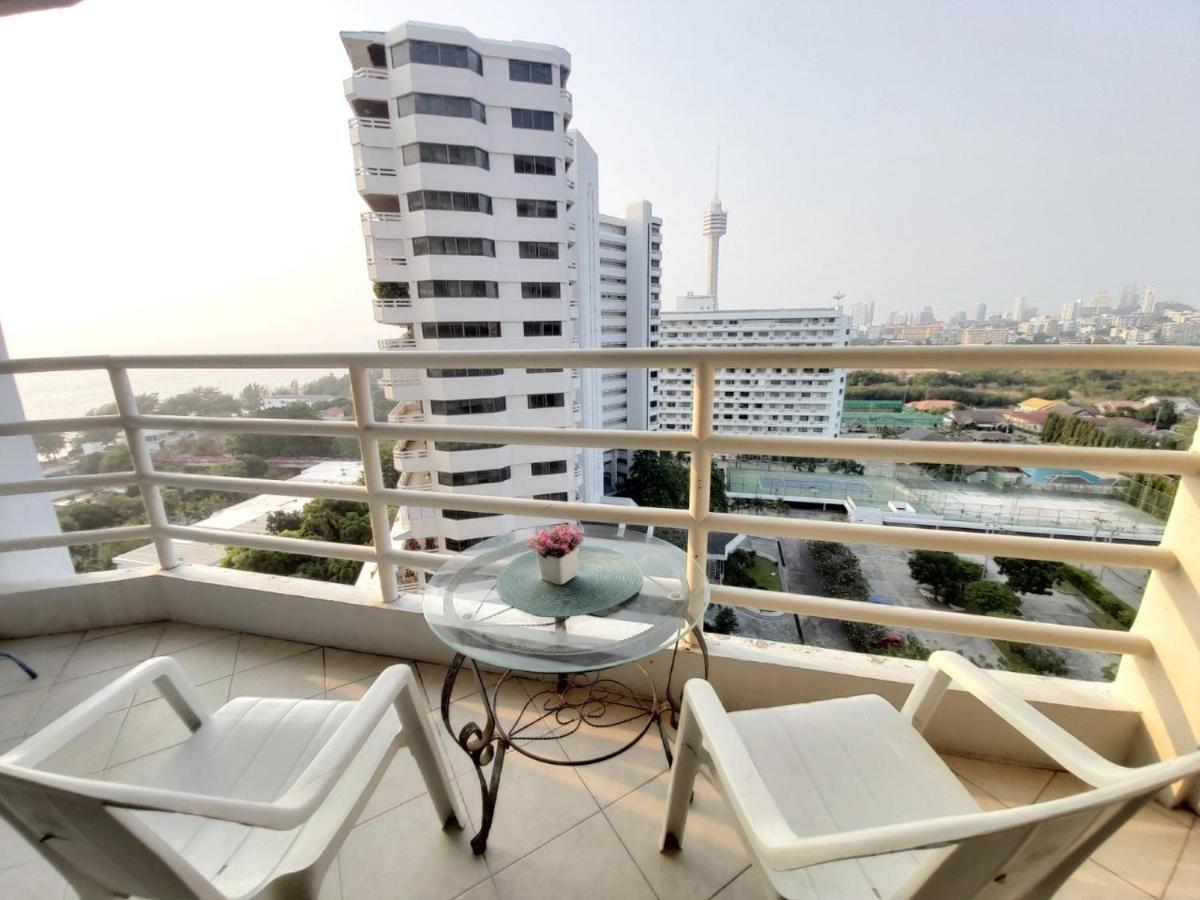 Condominum In Jomtien Beach With Sea View, Balcony And Free Wifi Pattaya Εξωτερικό φωτογραφία